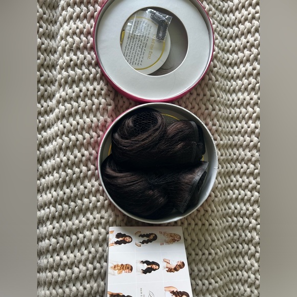 Luxy seamless 16 inch dark brown extensions 160 grams - Picture 3 of 6